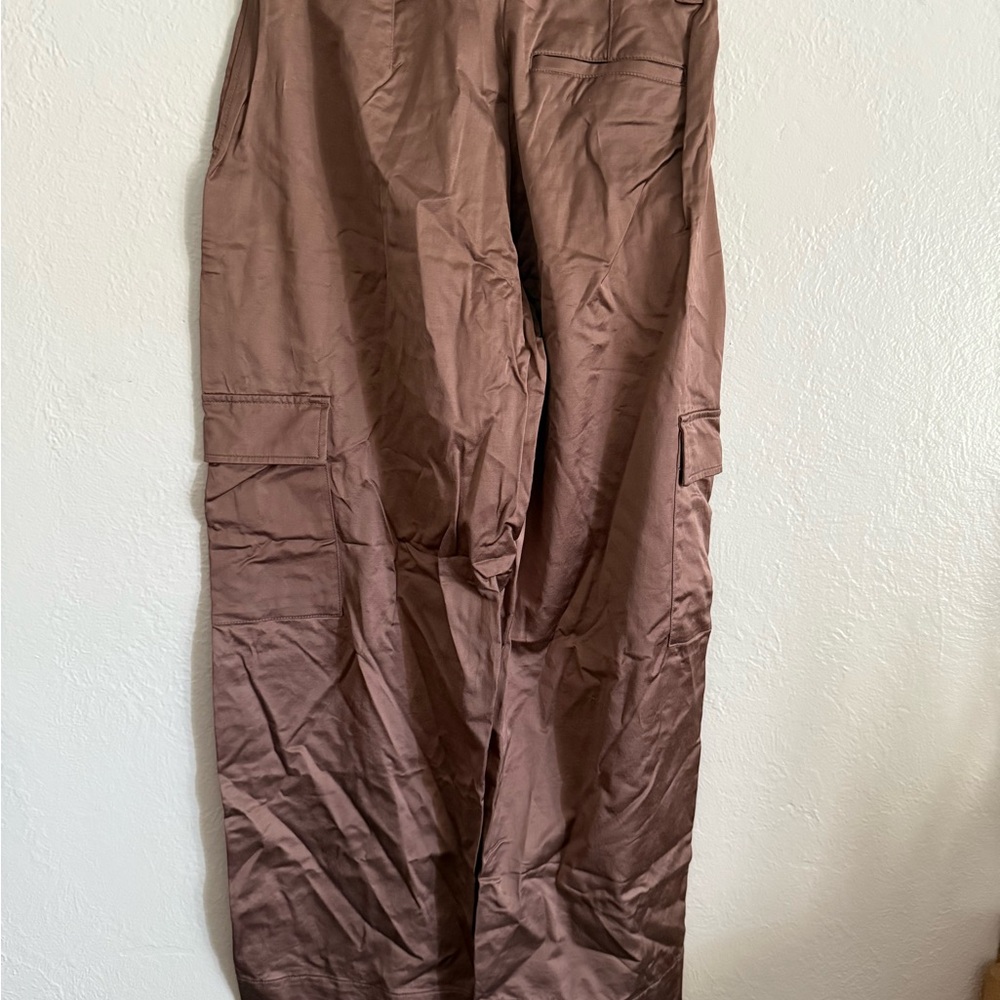 New Old navy satin cargo pants